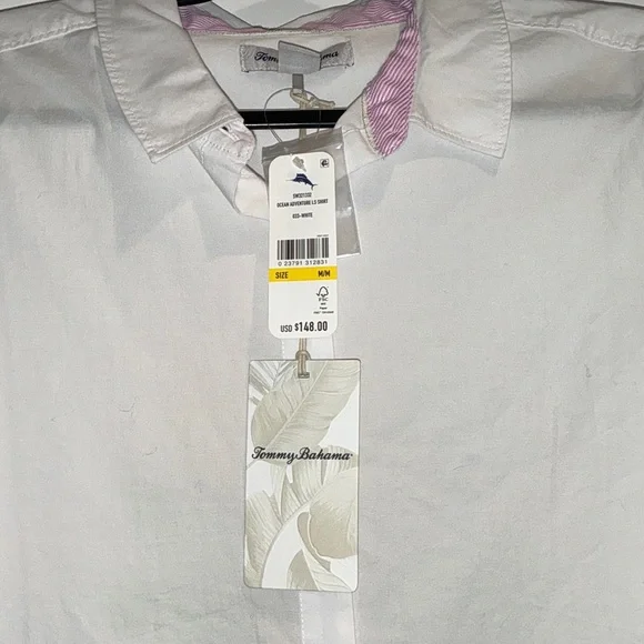 Tommy Bahama Ocean Adventure Long Sleeve Button-Up Shirt - Picture 4 of 9